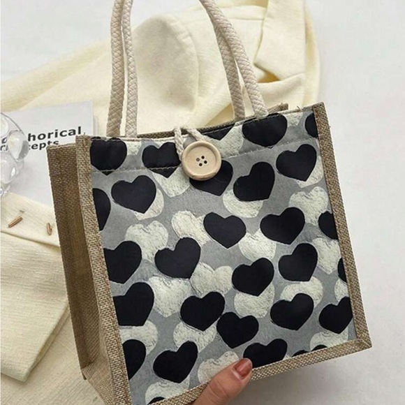 Handbags - ⚠️Clearance Mini Square Hand Bag Pink Or White And Black (one piece)